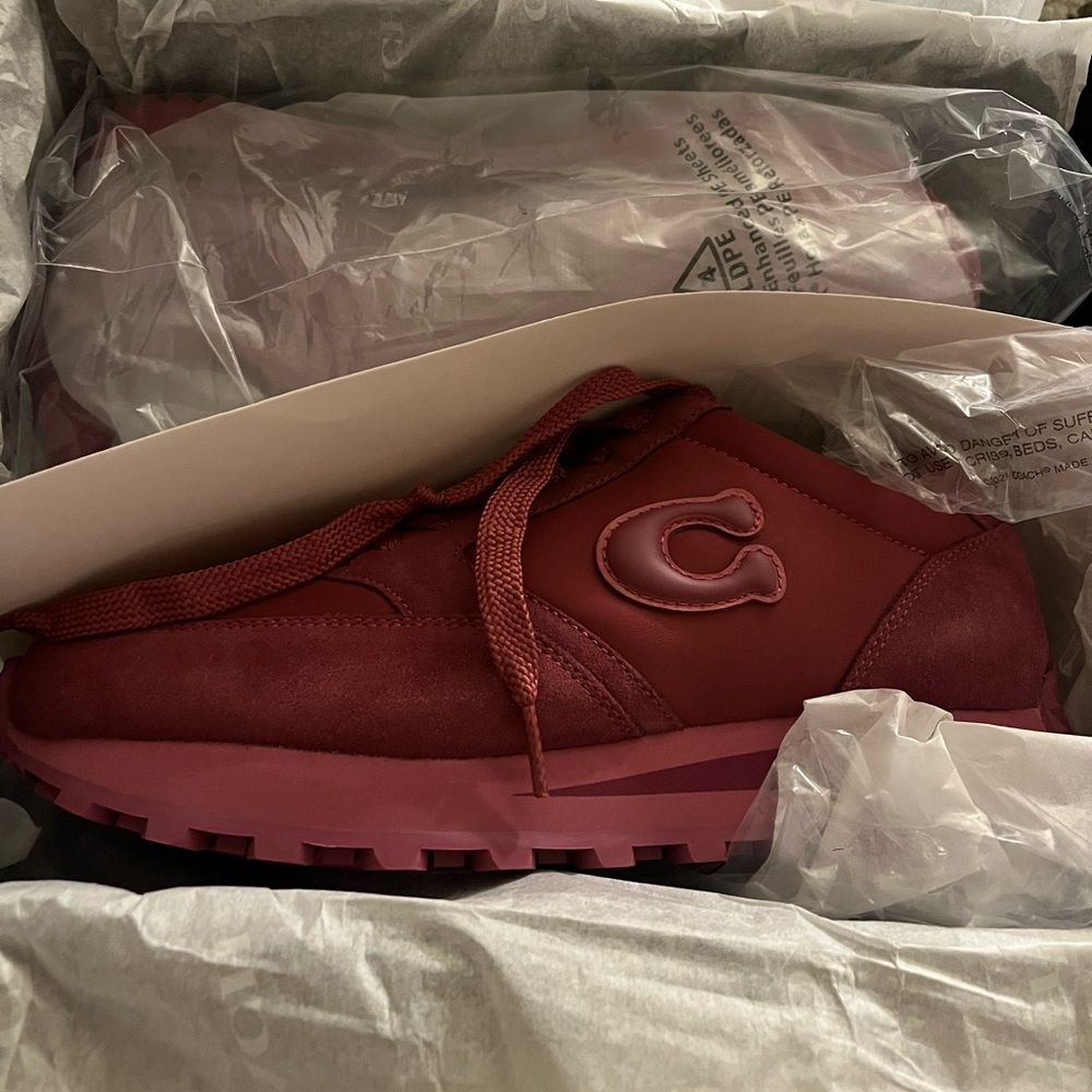 Coach Pink Sneakers